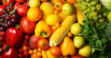 Colorful variety of fruits